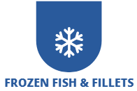 Frozen fish and fillets